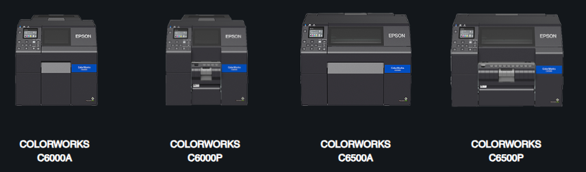 Epson Colorworks C6000 Series Inkjet Printers Epson Colorworks C6000 Series Inkjet Printers